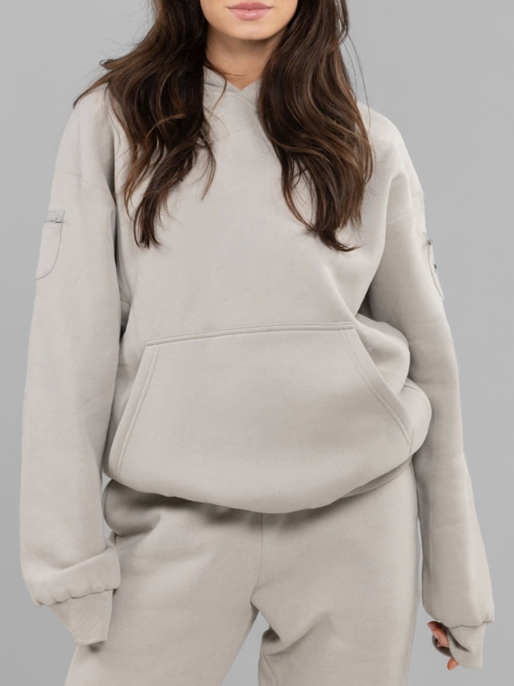 COMFRT Stone Travel Essential Hoodie Small